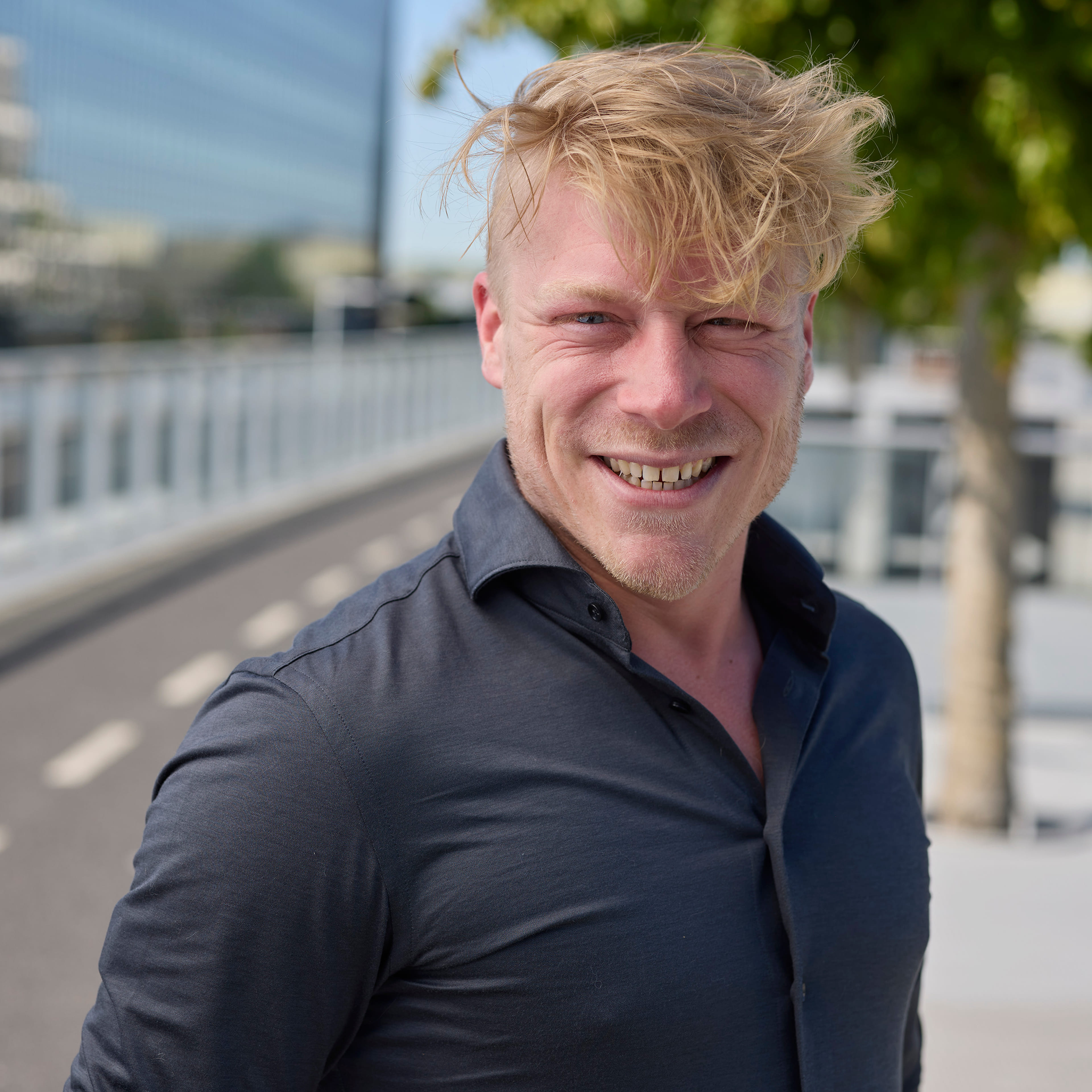 Portretfoto van Menno van der Linden