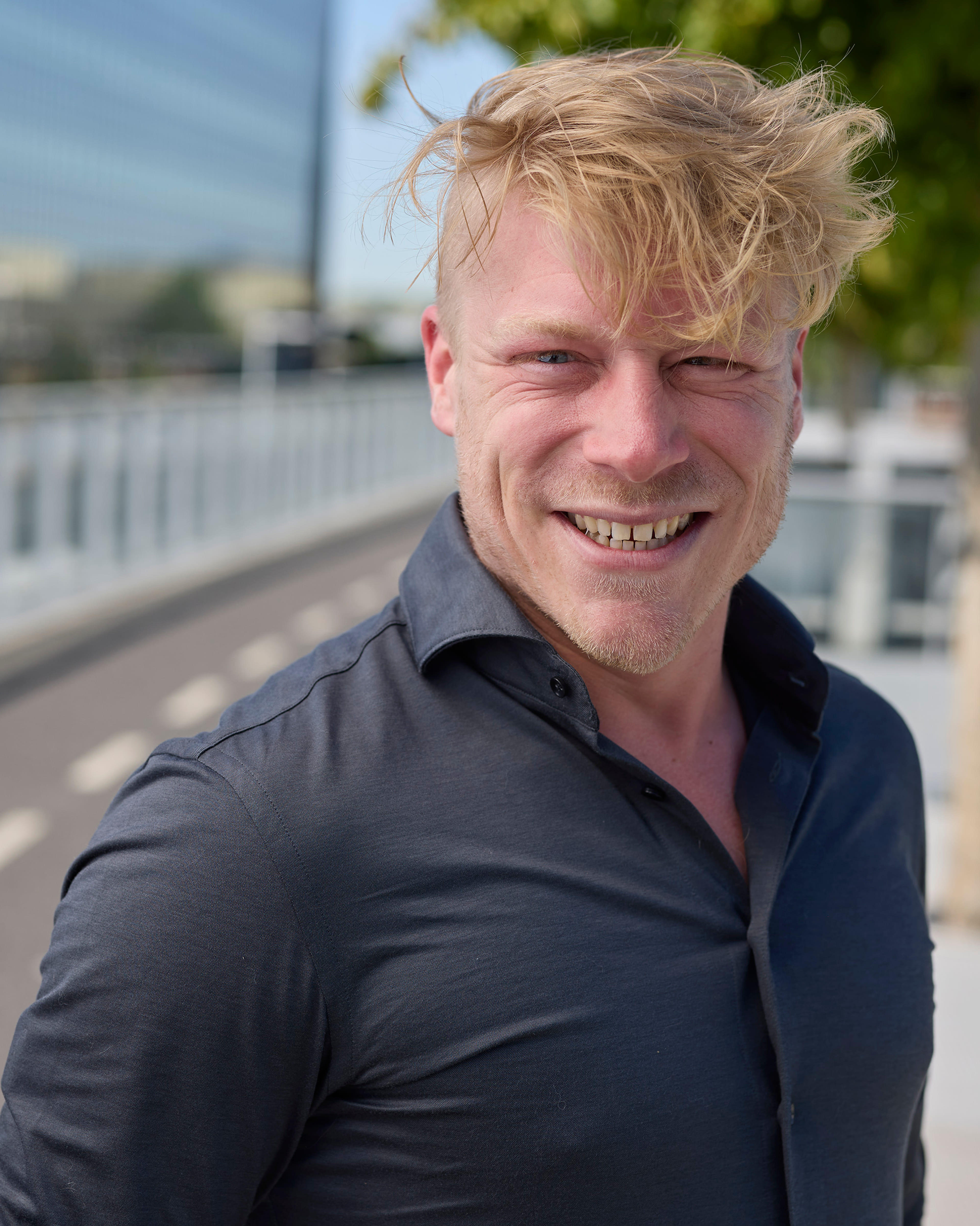 Portretfoto van Menno van der Linden