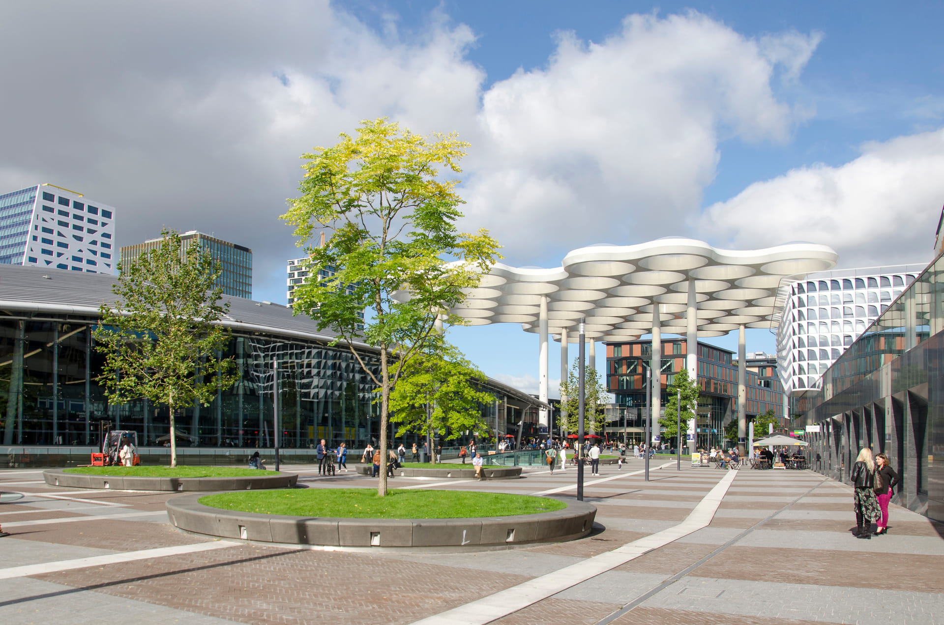 Stationsplein van Utrecht Centraal