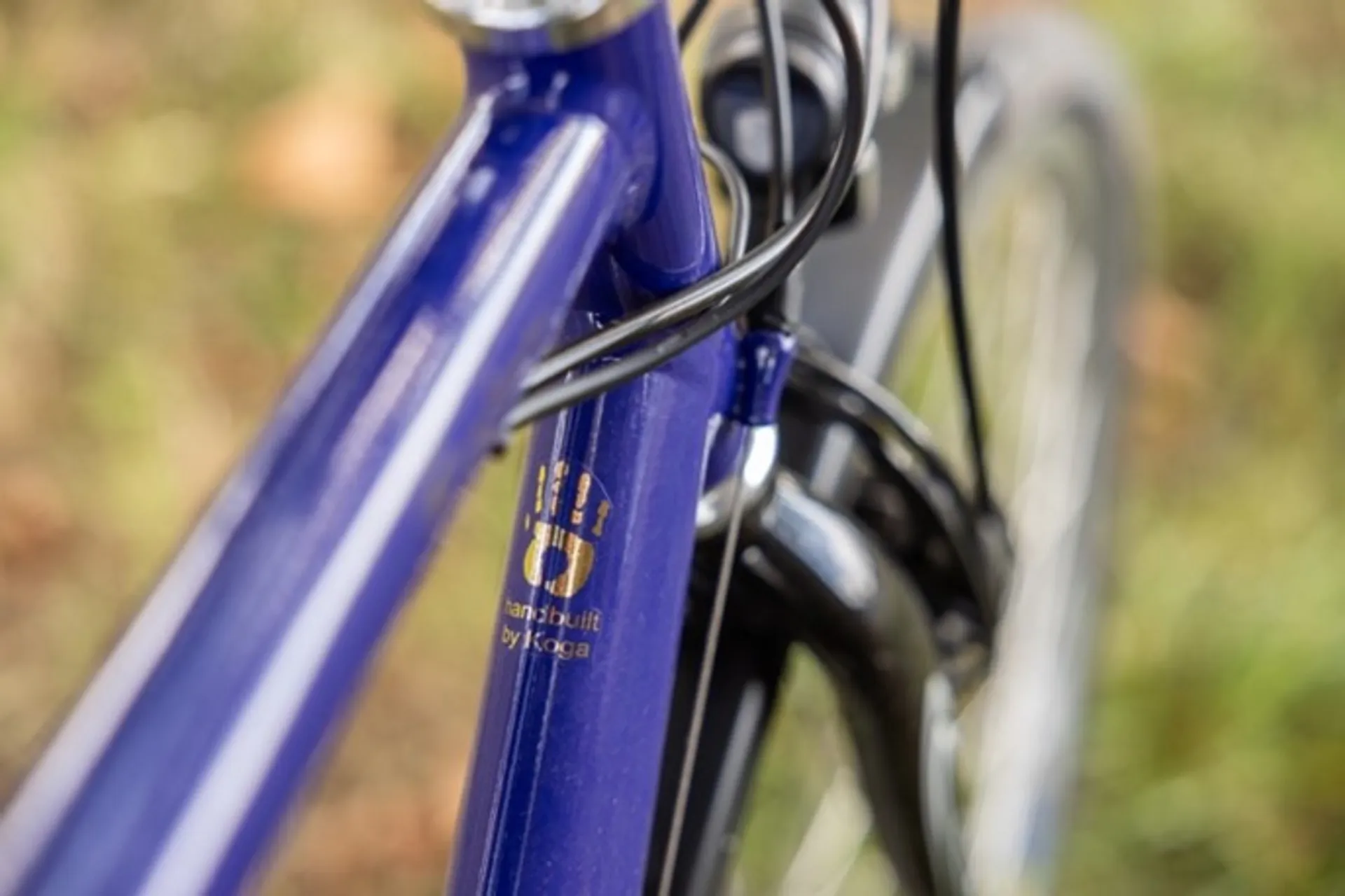 Close up foto van een fiets